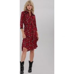 Czerwona Sukienka Lisieux. Czerwone sukienki damskie Renee, s, paisley, z dzianiny, długie, midi. Za 119,99 zł.
