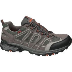 Trekkingowe buty męskie Highland Creek popielate. Szare buty trekkingowe męskie marki Highland Creek, z materiału, na sznurówki. Za 83,00 zł.
