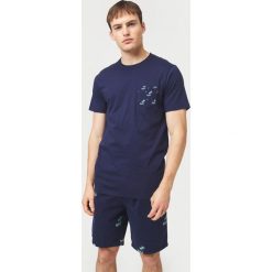 O'Neill Palm Pocket Koszulka Niebieski. Niebieskie podkoszulki męskie O'Neill, m, z nadrukiem, z bawełny, bez kołnierzyka, krótkie. Za 137,95 zł.