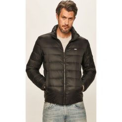 Tommy Jeans - Kurtka. Czarne płaszcze męskie Tommy Jeans, s, bez wzorów, z jeansu, krótkie, bez kaptura. Za 849,90 zł.