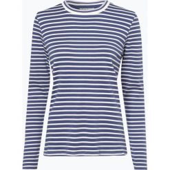 Marie Lund - Damska koszulka z długim rękawem, niebieski. Niebieskie t-shirty damskie Marie Lund, xl, w paski, z bawełny. Za 89,95 zł.