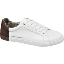 Sneakersy męskie Memphis One białe. Białe sneakersy męskie marki Memphis One, na sznurówki. Za 99,90 zł.