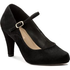 Półbuty CLARKS - Dalia Lily 261332624 Black Suede. Czarne półbuty damskie Clarks, na co dzień, bez wzorów, z zamszu, eleganckie, bez obcasa, na obcasie, bez zapięcia. W wyprzedaży za 269,00 zł.