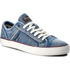 Tenisówki męskie: Tenisówki WRANGLER – Starry Low Denim WM181031 Lt.Blue 12