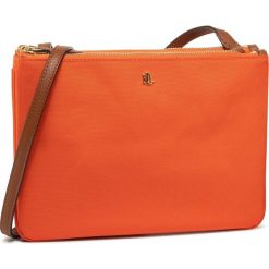 Torebka LAUREN RALPH LAUREN - Carter 26 431758181016 Sailing Orange. Pomarańczowe listonoszki damskie Lauren Ralph Lauren, bez wzorów, z materiału, bez dodatków. Za 379,00 zł.