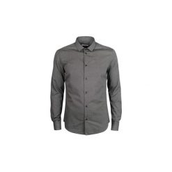 Koszule z długim rękawem Versace V300197FS VT01881 / Camica Trend. Szare koszule męskie VERSACE, m, bez wzorów, bez kołnierzyka, z długim rękawem. Za 349,00 zł.