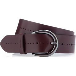 Pasek damski. Czarne paski damskie Wittchen, w paski, ze skóry, eleganckie. W wyprzedaży za 139,90 zł.