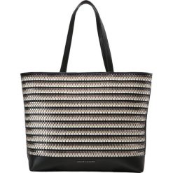 Armani Exchange Torba na zakupy nero. Czarne shopper bag damskie marki Armani Exchange, l, z materiału, z kapturem. W wyprzedaży za 421,85 zł.