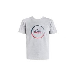 T-shirty z krótkim rękawem Quiksilver T-shirt EQYZT03623-SGRH. Szare t-shirty męskie marki Quiksilver, s, bez wzorów, bez kołnierzyka, krótkie. Za 119,00 zł.