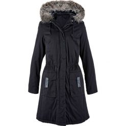 Parki damskie: Kurtka parka bonprix czarny