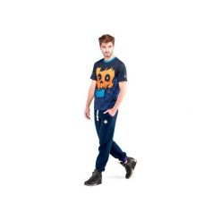 Crystal Skull T-shirt (Orange). Pomarańczowe t-shirty męskie OKUAKU, s, z nadrukiem, z bawełny, bez kołnierzyka. Za 119,20 zł.