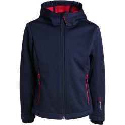 CMP GIRL JACKET FIX HOOD Kurtka Softshell navy melange/ibisco. Niebieskie kurtki sportowe damskie CMP, z poliesteru. Za 209,00 zł.