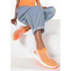 Pomarańczowe Sneakersy Dorilirea. Pomarańczowe sneakersy damskie Born2be. W wyprzedaży za 89,99 zł.
