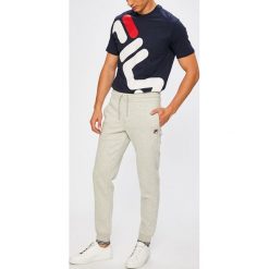 Fila - Spodnie. Szare spodnie męskie Fila, s, bez wzorów, z bawełny, sportowe. W wyprzedaży za 269,90 zł.