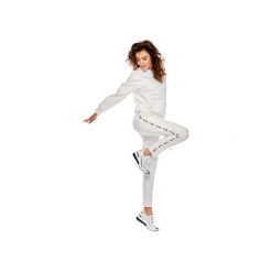 Bluza Ooh la la Sport. Białe bluzy sportowe damskie Ooh la la, uniwersalny, z nadrukiem, z bawełny, bez rękawów, bez kaptura. Za 149,00 zł.