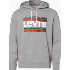 Levi's - Męska bluza nierozpinana, szary. Szare bluzy męskie Levi's®, s, z nadrukiem, eleganckie, bez kołnierzyka, bez rękawów, bez kaptura. Za 239,95 zł.
