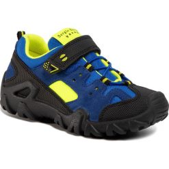 Sneakersy SERGIO BARDI YOUNG - SBY-02-03-000049 619. Niebieskie trampki chłopięce Sergio Bardi Young, bez wzorów, ze skóry, na rzepy. Za 209,00 zł.