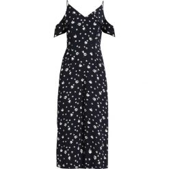 Kombinezony damskie: Whistles MICRO TULIP PRINT COLD SHOULDER Kombinezon navy