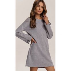 Szara Tunika Grynvielle. Szare tuniki damskie Renee, xl, bez wzorów, bez kołnierzyka, bez rękawów. Za 99,99 zł.