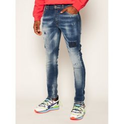 Jeansy Skinny Fit John Richmond Coboweb RMP20236JE. Niebieskie jeansy męskie John Richmond, m, bez wzorów. W wyprzedaży za 759,00 zł.