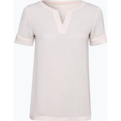 Marc Cain Collections - T-shirt damski, beżowy. Brązowe t-shirty damskie marki Marc Cain Collections, bez wzorów, z dżerseju, eleganckie, bez kołnierzyka. Za 229,95 zł.
