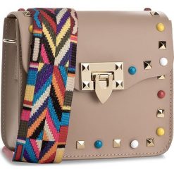 Torebka CREOLE - K10372 Cappuccino. Brązowe listonoszki damskie marki Creole. Za 159,00 zł.