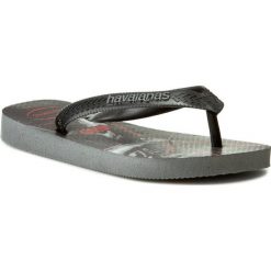 Sandały chłopięce: Japonki HAVAIANAS - Kids Star Wars 41351900318 Grey/Black