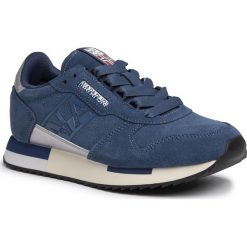 Sneakersy NAPAPIJRI - Fvicky 9FVICKY01 Blue Marine 176. Niebieskie półbuty damskie Napapijri, z zamszu. Za 499,00 zł.
