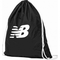 Worek gimnastyczny New Balance - 500006-000. Czarne plecaki męskie marki New Balance, bez wzorów, z poliesteru. W wyprzedaży za 39,99 zł.