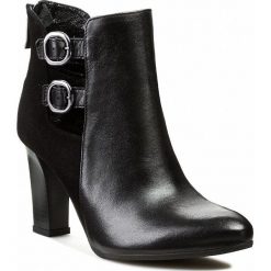Botki ANN MEX - 6530 01S+01W Czarny. Czarne buty zimowe damskie marki Ann Mex, ze skóry. W wyprzedaży za 209,00 zł.