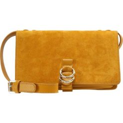 Torebki klasyczne damskie: Whistles RING Torba na ramię yellow