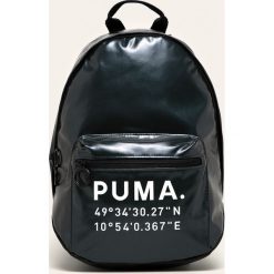 Puma - Plecak. Szare plecaki damskie Puma, z nadrukiem, z poliesteru. W wyprzedaży za 199,90 zł.