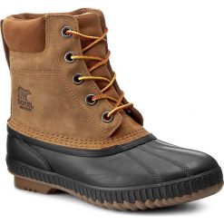 Śniegowce SOREL - Youth Cheyanne II Ltr NY1891 Elk/Black 286. Pomarańczowe śniegowce chłopięce Sorel, bez zapięcia. W wyprzedaży za 279,00 zł.