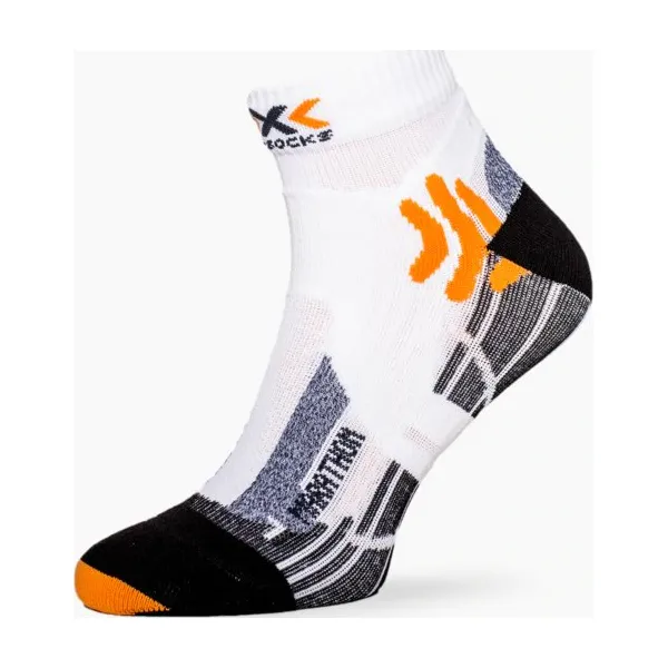X-Socks Skarpety Marathon , biały, rozmiar S. Białe skarpetki damskie X SOCKS, bez wzorów, z poliesteru. W wyprzedaży za 59,99 zł.