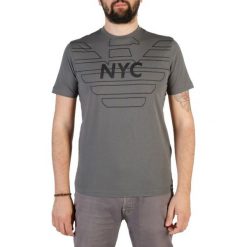 Emporio Armani Koszulka Męska Xxl Szara. Szare koszulki męskie Emporio Armani, xxl, bez wzorów, bez kołnierzyka, bez rękawów. Za 249,00 zł.