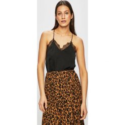 Tally Weijl - Top. Czerwone bluzki damskie TALLY WEIJL, s, bez wzorów, z poliesteru, bez kołnierzyka. W wyprzedaży za 49,90 zł.