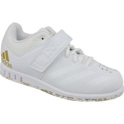 Adidas Powerlift.3.1 AC7467 47 1/3 Białe. Białe buty sportowe męskie Adidas, ze skóry, bez zapięcia. W wyprzedaży za 319,99 zł.