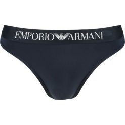 Emporio Armani THONG Figi navy blue. Niebieskie bokserki męskie Emporio Armani, z elastanu. Za 149,00 zł.