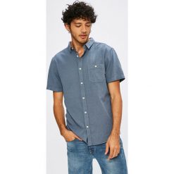 Quiksilver - Koszula. Szare koszule męskie Quiksilver, m, bez wzorów, z bawełny, klasyczne, z klasycznym kołnierzykiem, z krótkim rękawem. W wyprzedaży za 159,90 zł.
