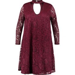 Sukienki hiszpanki: Lost Ink Plus SWING WITH CHOKER Sukienka letnia oxblood