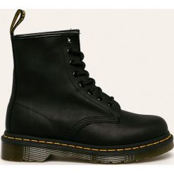 Dr Martens - Workery skórzane. Czarne workery damskie ze skóry, na sznurówki. Za 699,90 zł.