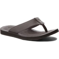 Japonki TIMBERLAND - Wild Dunes Lthr Fli Pflop A18Y1 Black. Czarne sandały męskie Timberland, ze skóry, bez zapięcia. W wyprzedaży za 179,00 zł.