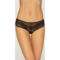 Etam - Figi Parisian. Brązowe figi Etam, z bawełny. Za 59,90 zł.