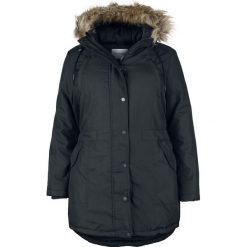 Junarose Luppa Expedition LS Parka Płaszcz damski czarny. Czarne płaszcze damskie pastelowe Junarose, xl. Za 284,90 zł.