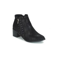 Botki LPB Shoes JUDITH. Czarne botki damskie marki LPB Shoes, bez obcasa, bez zapięcia. Za 231,20 zł.