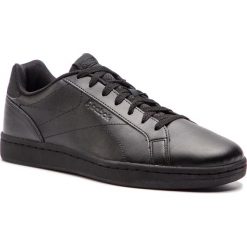 Sportowe REEBOK BD5473 ROYAL COMPLETE CLN. Czarne buty sportowe męskie Reebok, ze skóry ekologicznej, bez zapięcia. Za 199,99 zł.
