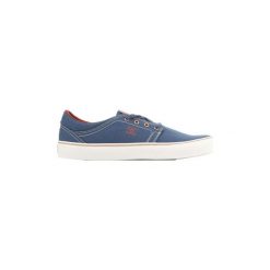 Buty DC Shoes DC Trase TX ADYS300126-VGO. Niebieskie trampki męskie marki DC Shoes, bez wzorów, bez zapięcia. Za 179,63 zł.