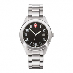 Zegarek "26039.CB " w kolorze srebrnym. Szare zegarki damskie marki Victorinox, srebrne. W wyprzedaży za 419,95 zł.