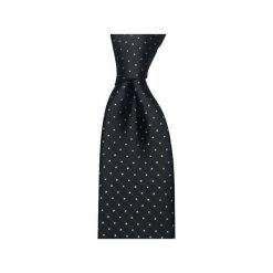Krawaty męskie: Krawat Marthu BLACK CLASSIC