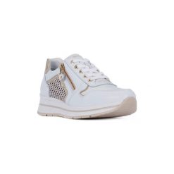 Buty Nero Giardini MP NERO GIARDINI SKIPPER BIANCO. Białe trampki i tenisówki damskie marki Nero Giardini MP, bez wzorów, bez zapięcia. Za 507,03 zł.